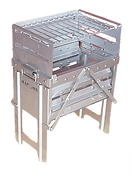 MadKon Mini Stainless steel folding Braai - bbq