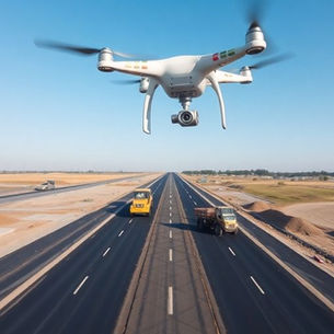 Optimizing Road Construction with Drone Mapping Applications