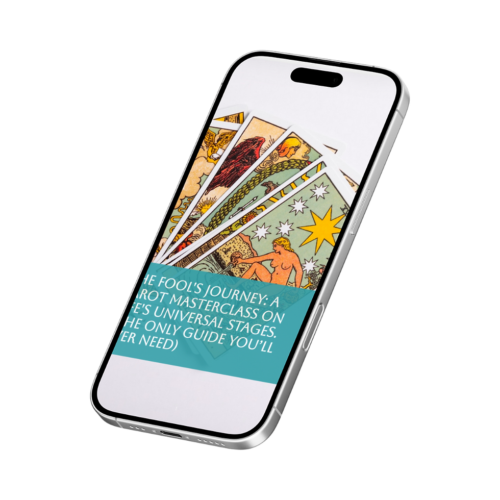 Thumbnail: Mobile-friendly PDF guide for Tarot Major Arcana meanings - The Tarot Mastery Code digital ebook.