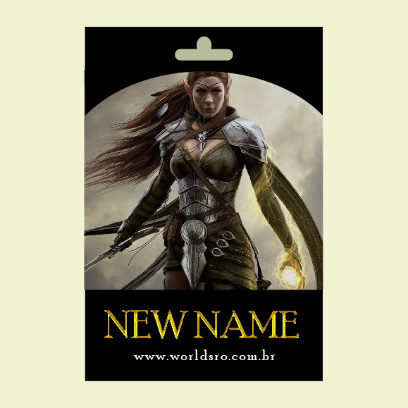 NEW NAME PERSONAGEM