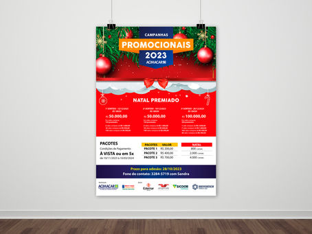 Campanha de venda de natal 2023 da Acimacar