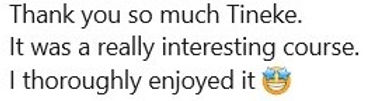 Testimonial for the Positive Intelligence programme