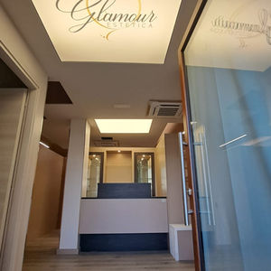 Logo stampato su soffitto