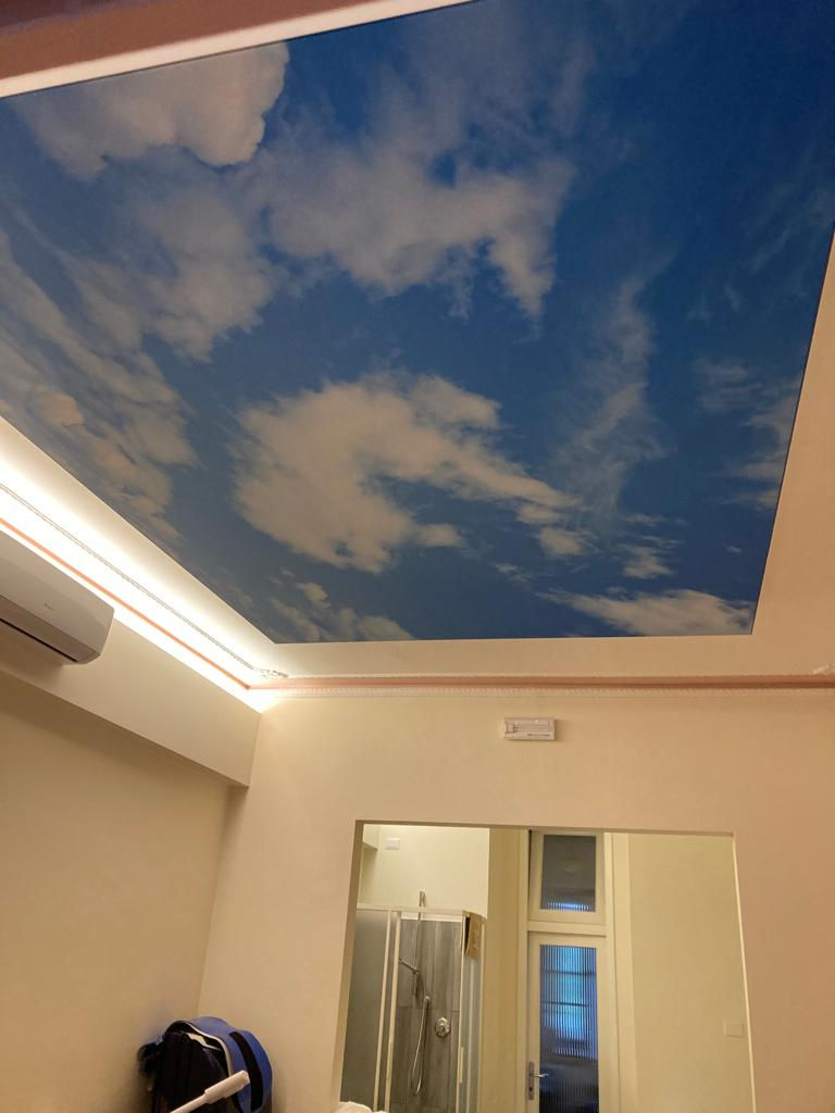 Soffitto teso stampato