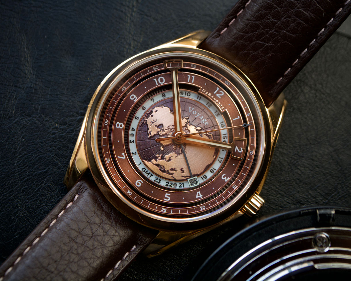 Timekeeping and machines – The DeSanders Horologie – Voyage GMT
