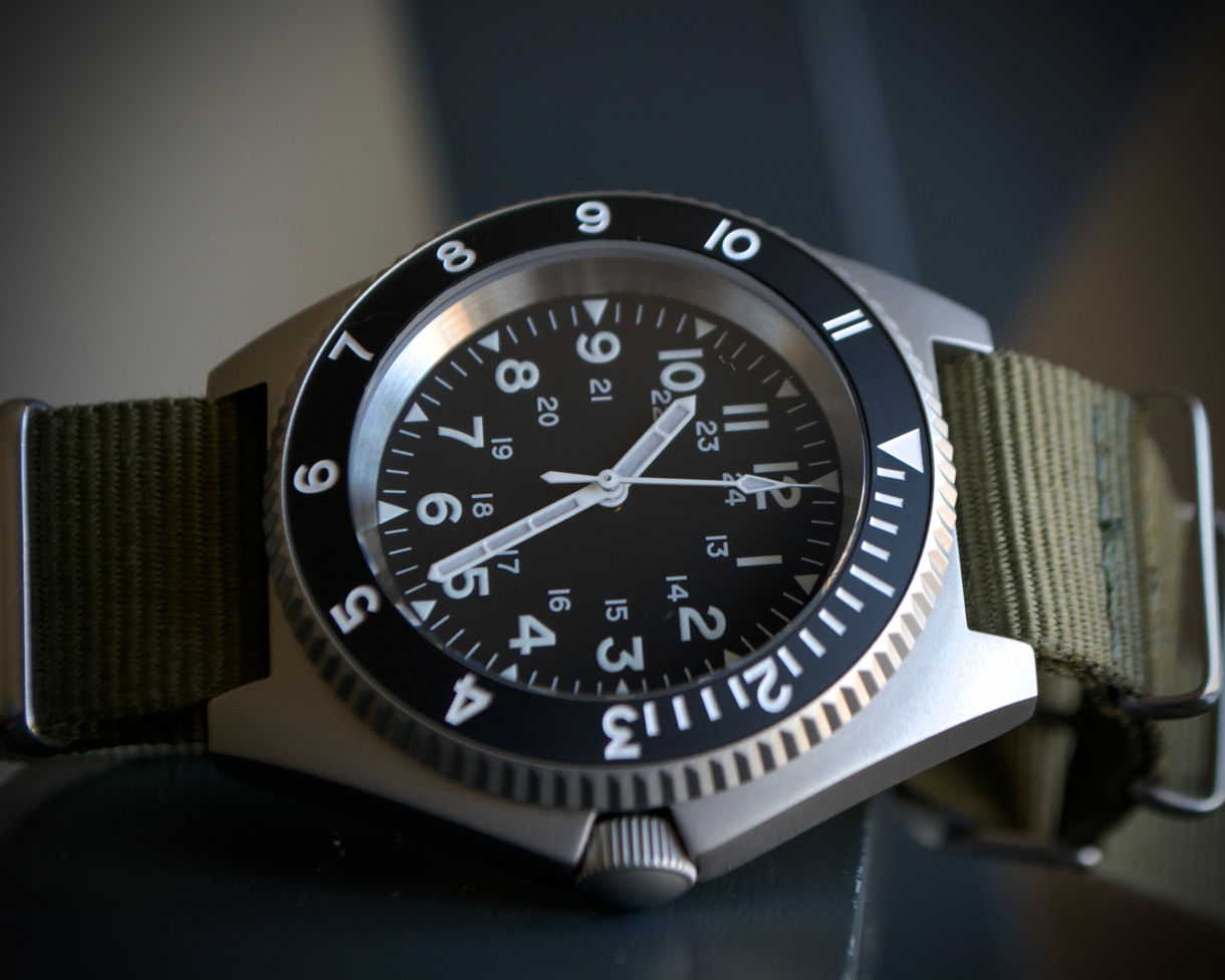 What is a Milspec watch – The Namoki Type II MK20 Milspec Field Automatic       