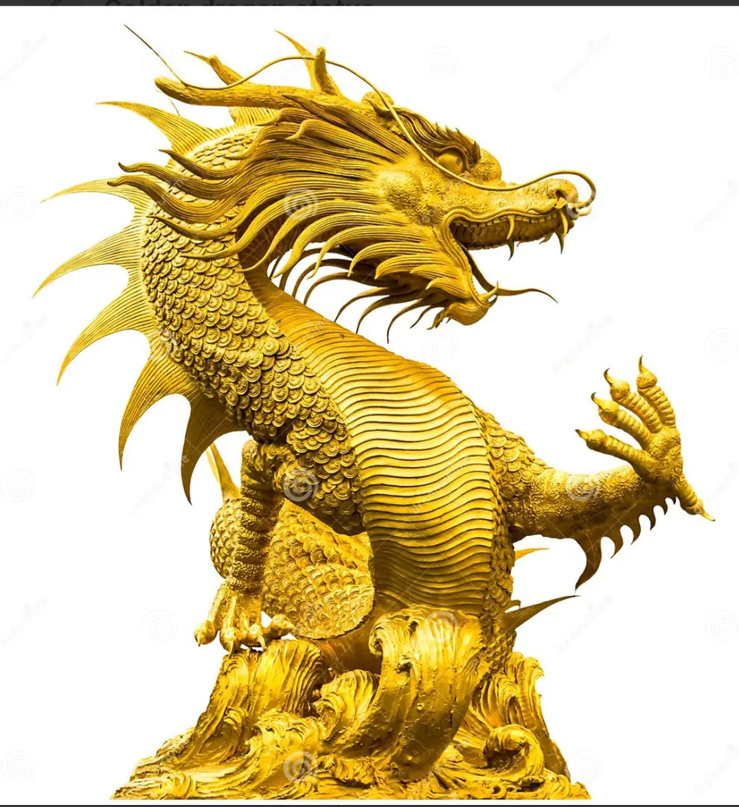 Lucky Heifer Golden Dragon