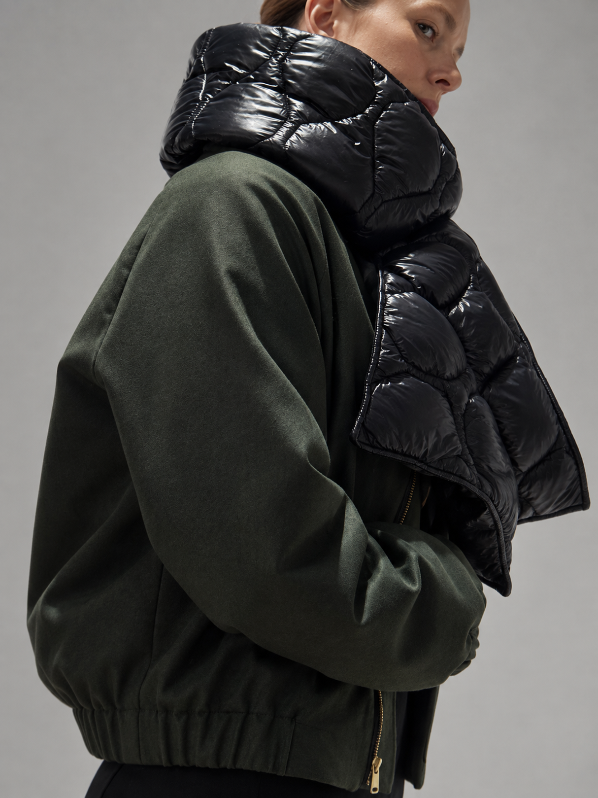 PUFFER SCARF