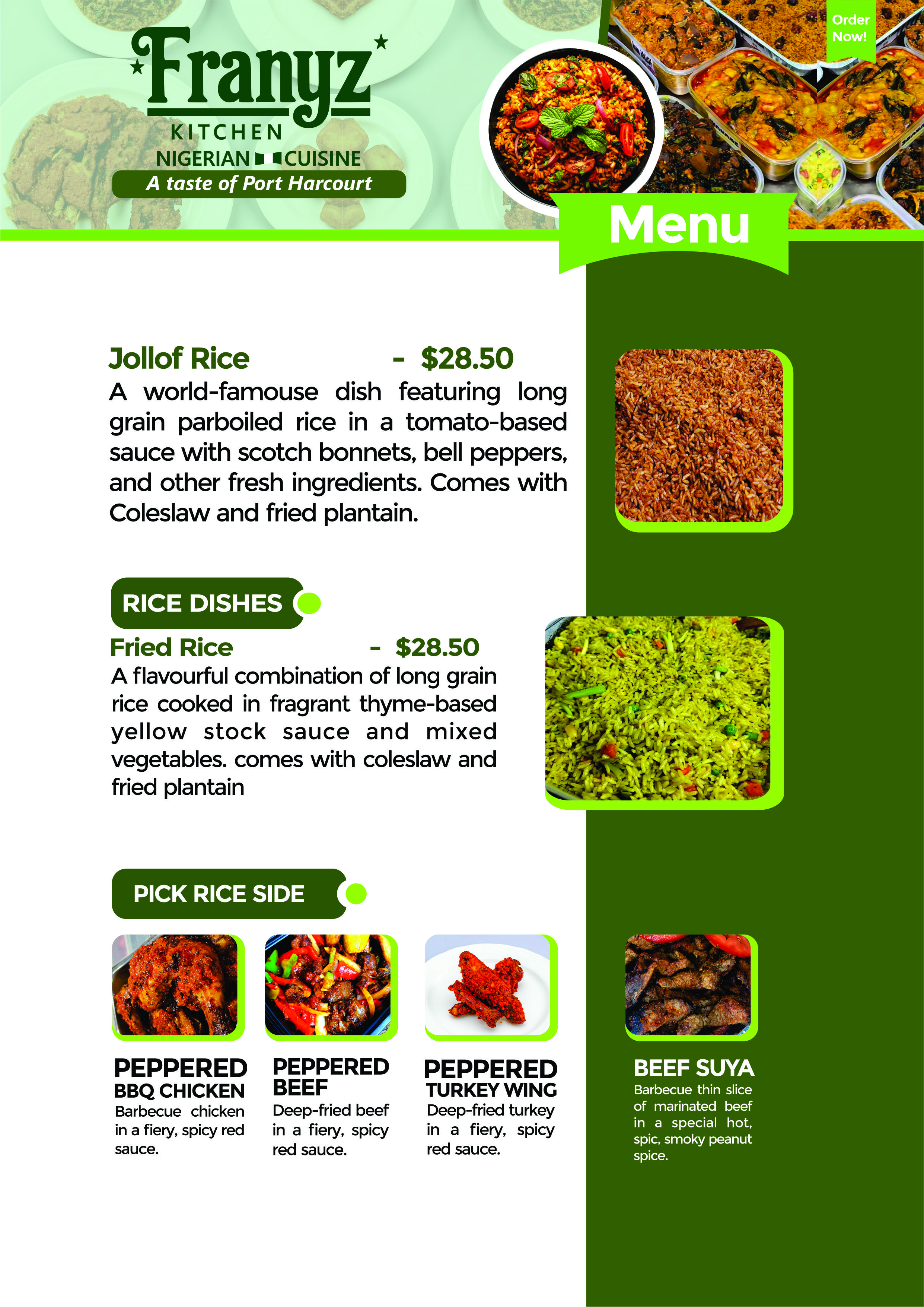 Arranged Food and Objects