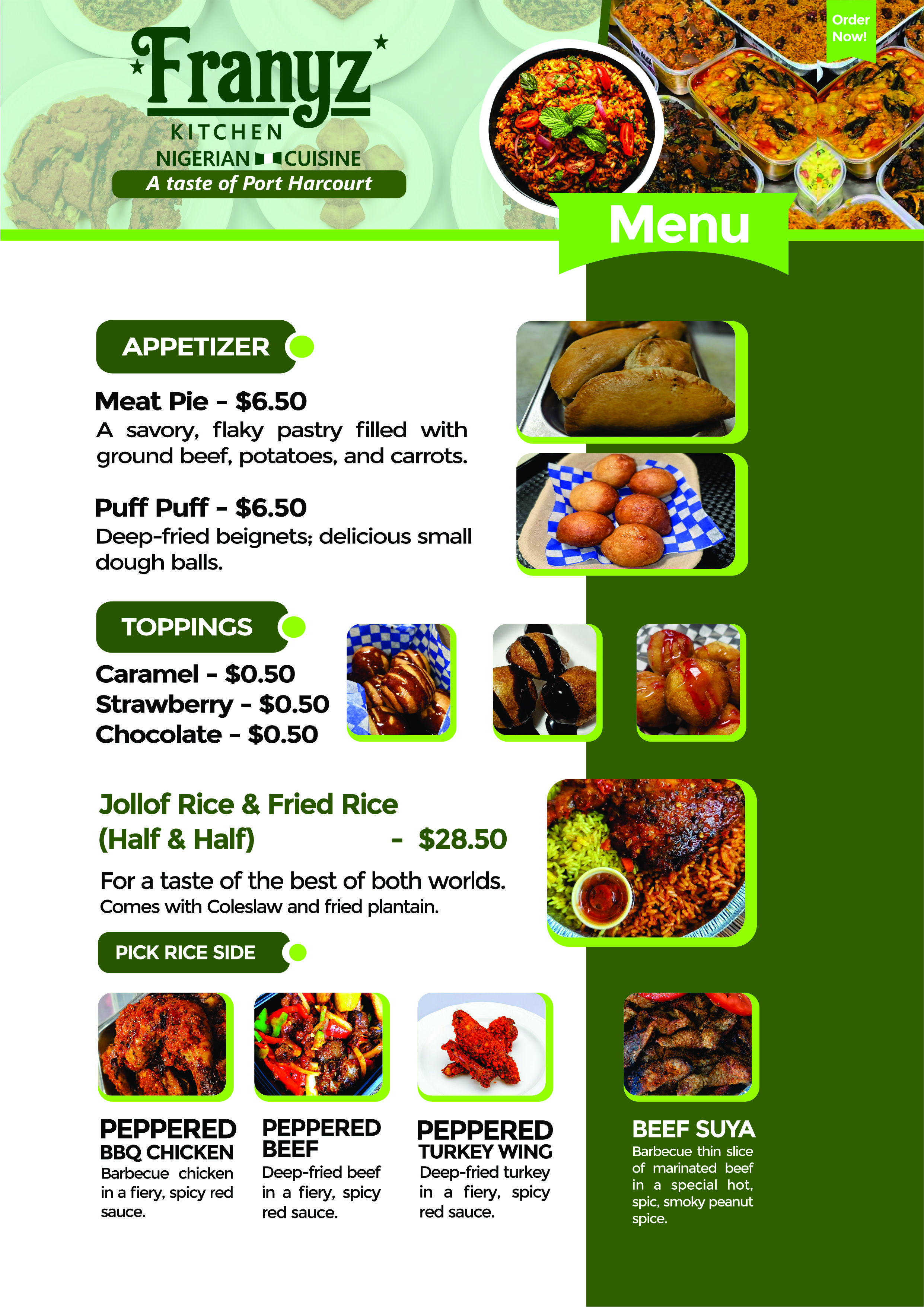 Arranged Food and Objects