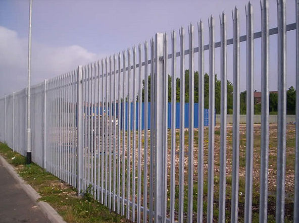 Galvanized-steel-security-fencing