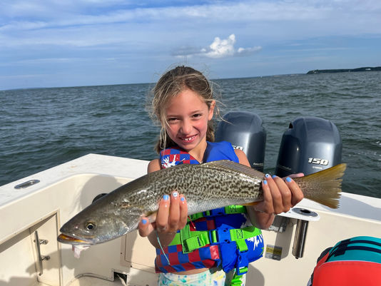 Late Day Weakfish Trip