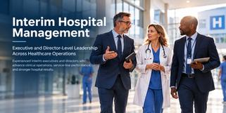Hospital Executives talking about DCCS Interim Management