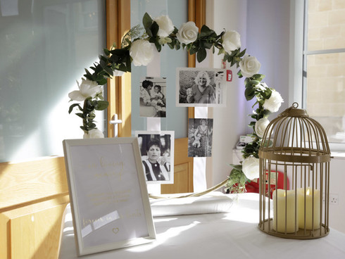 Botleys mansion remebrance table