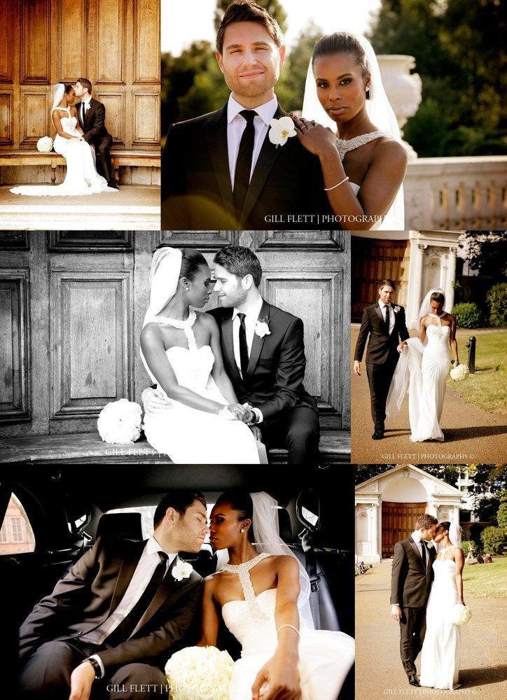 Photographs taken in Central London of the Bride and Groom