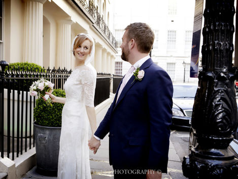 Haymarket Hotel summer wedding