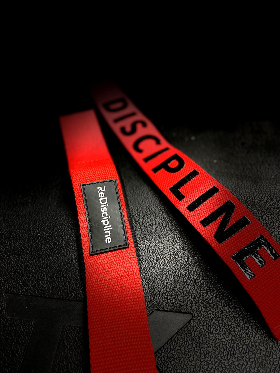 Thumbnail: Pro Lifting Straps Weight lifting Powerlifting Straps Red