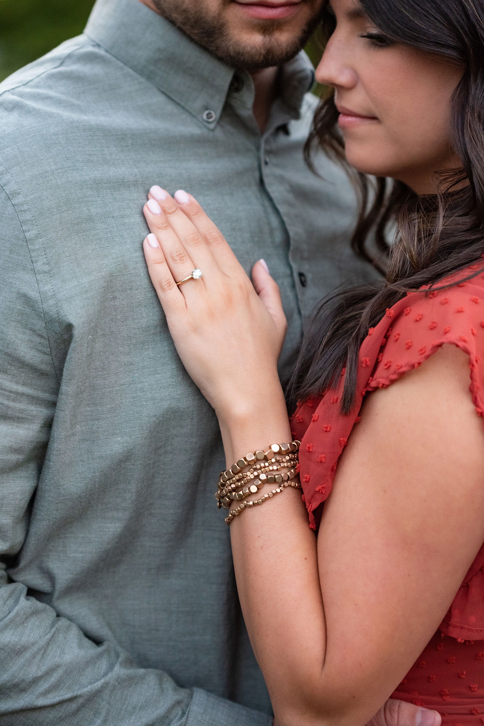Timeless and colorful engagement photography in western PA