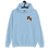 Miniature : Hoodie Unisex Akita Américain Flower