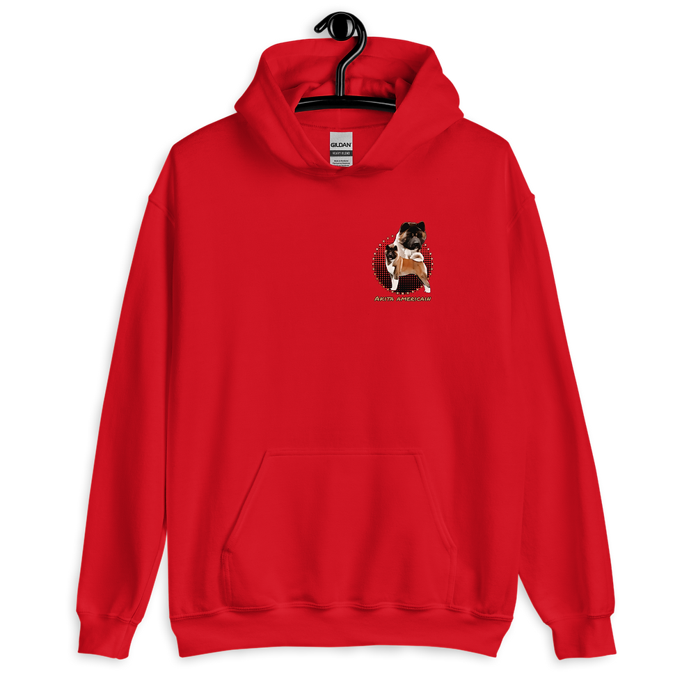 Miniature : Hoodie Unisex Akita Américain
