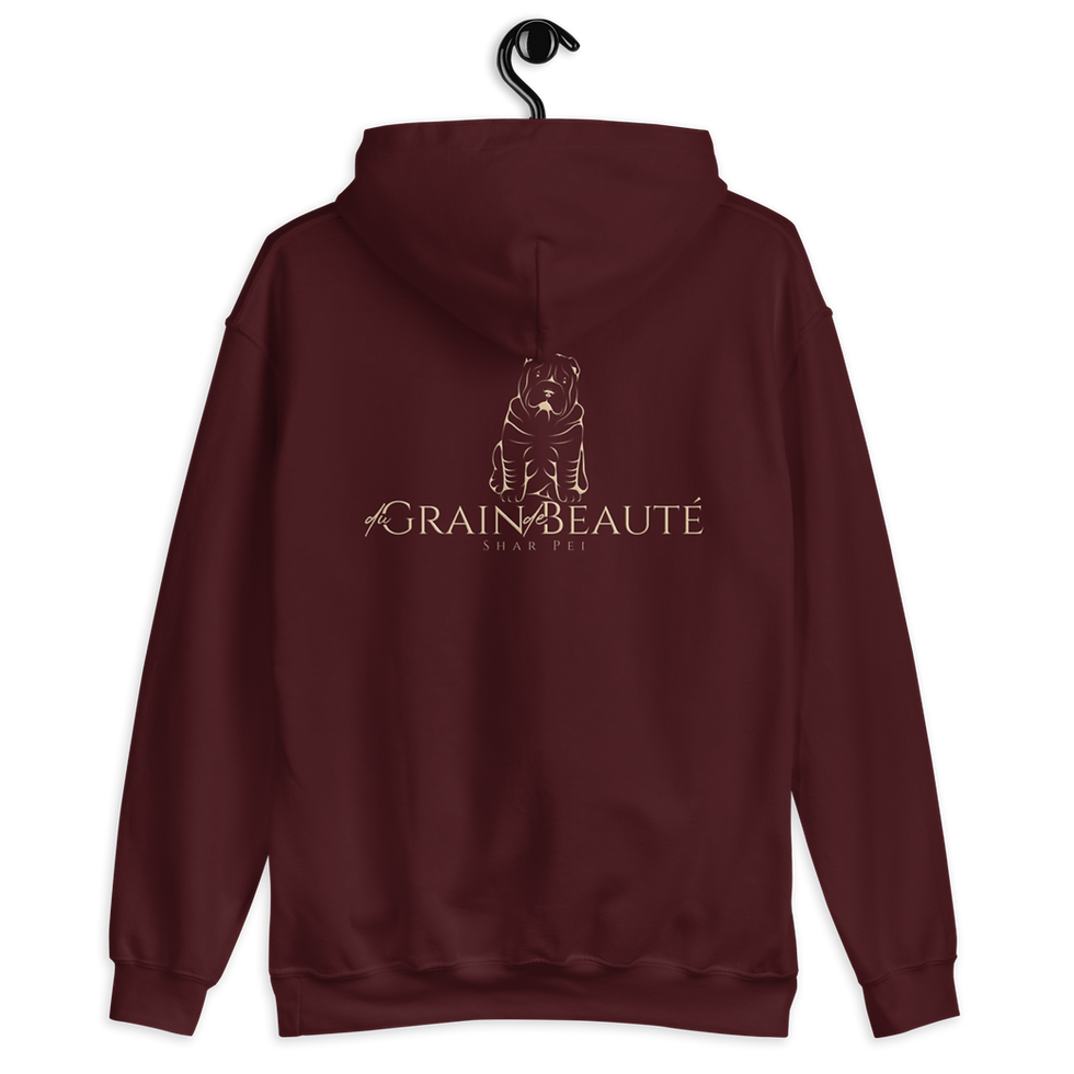 Miniature : Hoodie Unisex Du Grain De Beauté