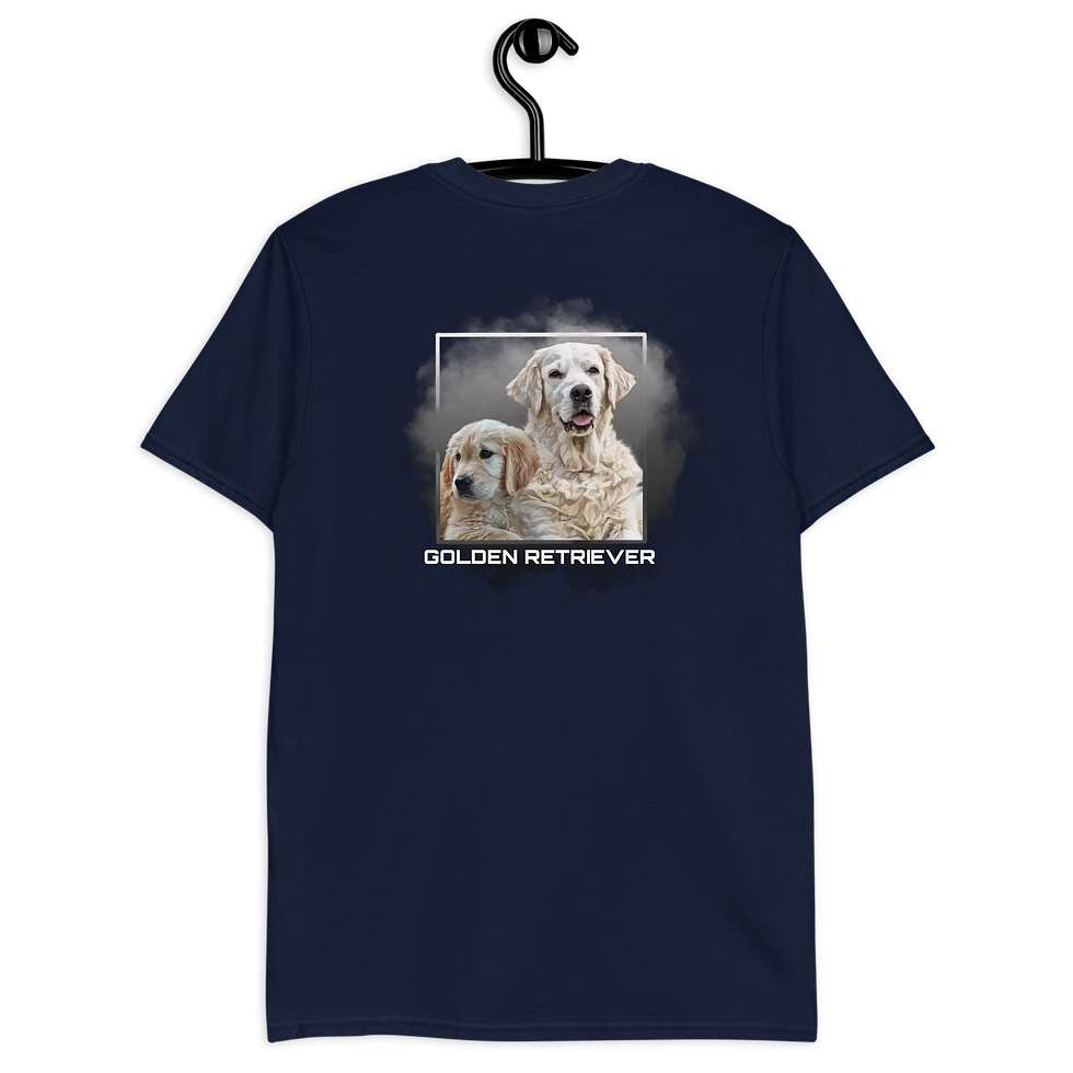 Miniature : T-Shirt Unisex Golden Retriever