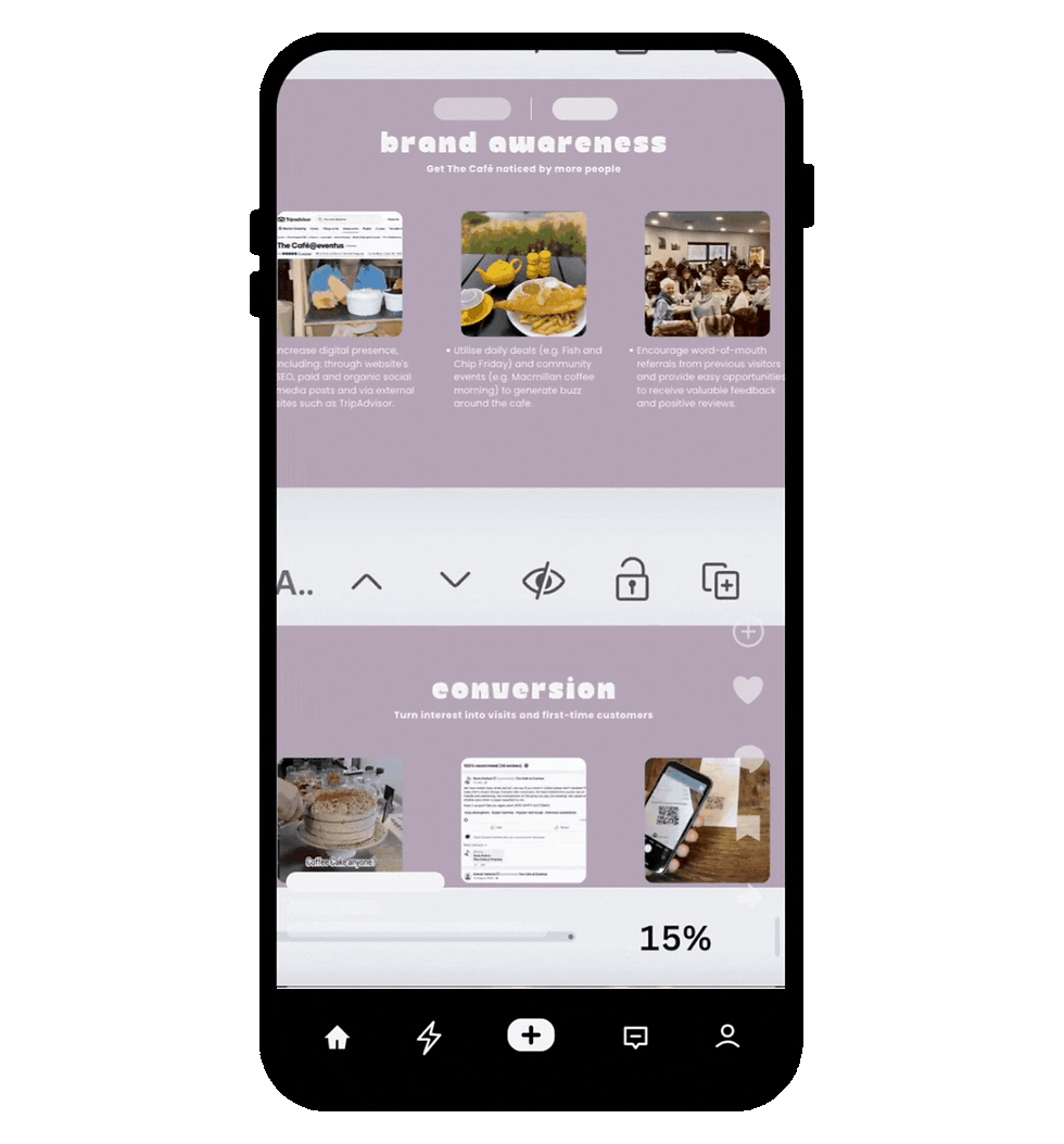 a video showing an example of a 60 page marketing audit