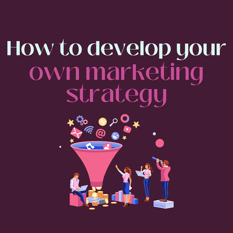 How to Develop Your Own Marketing Strategy