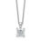 Thumbnail: Solitaire Princess Lab Diamond Necklace