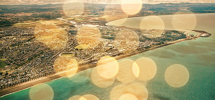 Ariel Photo of the Hawke's Bay Region