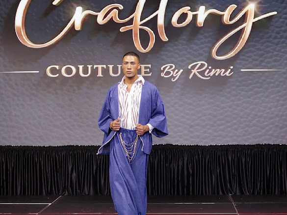 Thumbnail: Contemporary Blue Indo-Western Men’s Ensemble