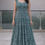 Thumbnail: Teal Green Embroidered Anarkali Gown – Elegant Festive & Occasion Wear