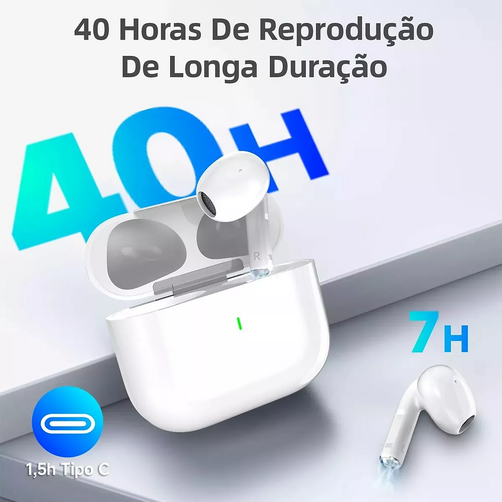 Miniatura: Bettdow Fone De Ouvido Sem Fio Bluetooth 5.3 De Terceira Geração Fone Sem Fio 