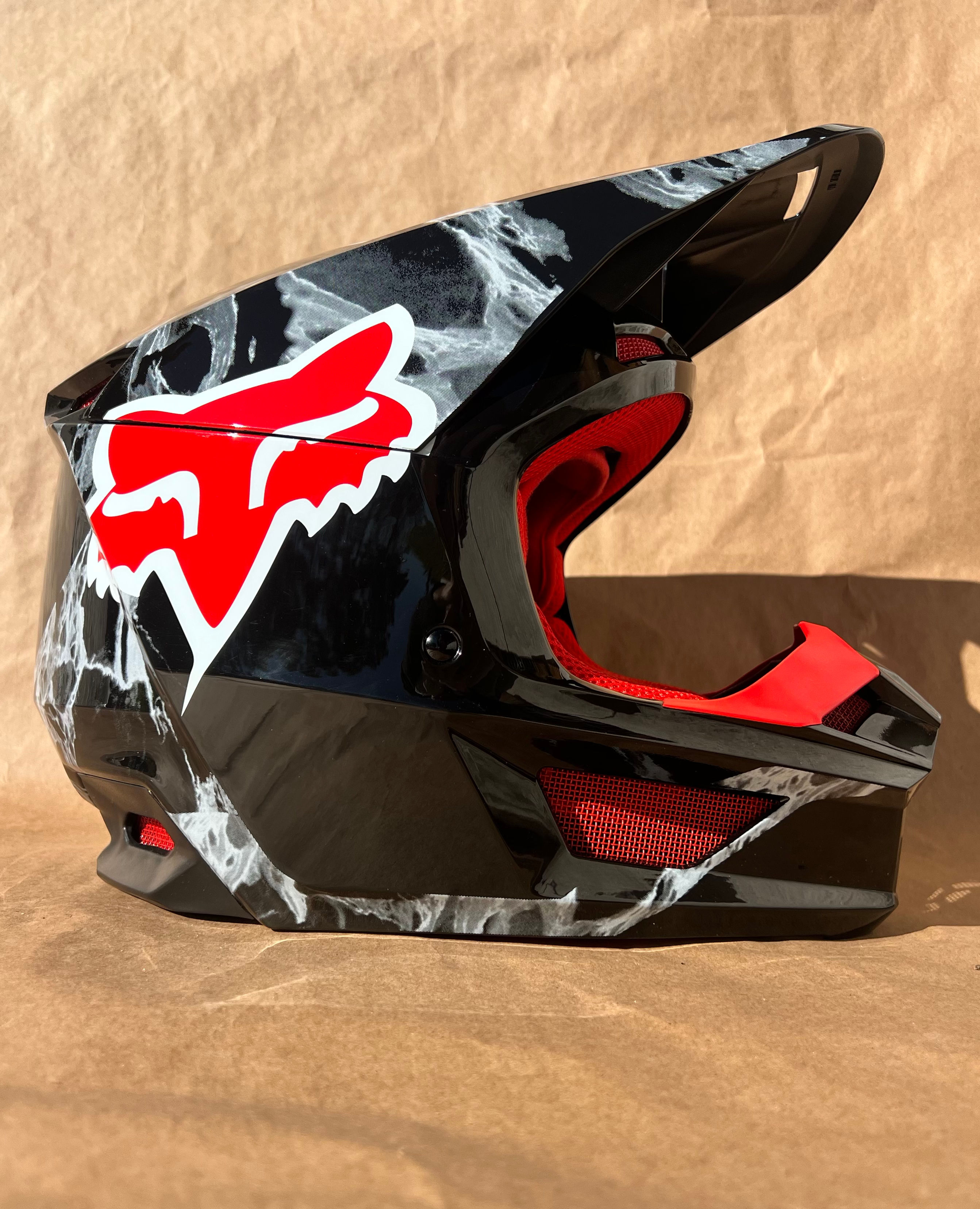 Casco FOX V1 Karrera Negro (usado) 