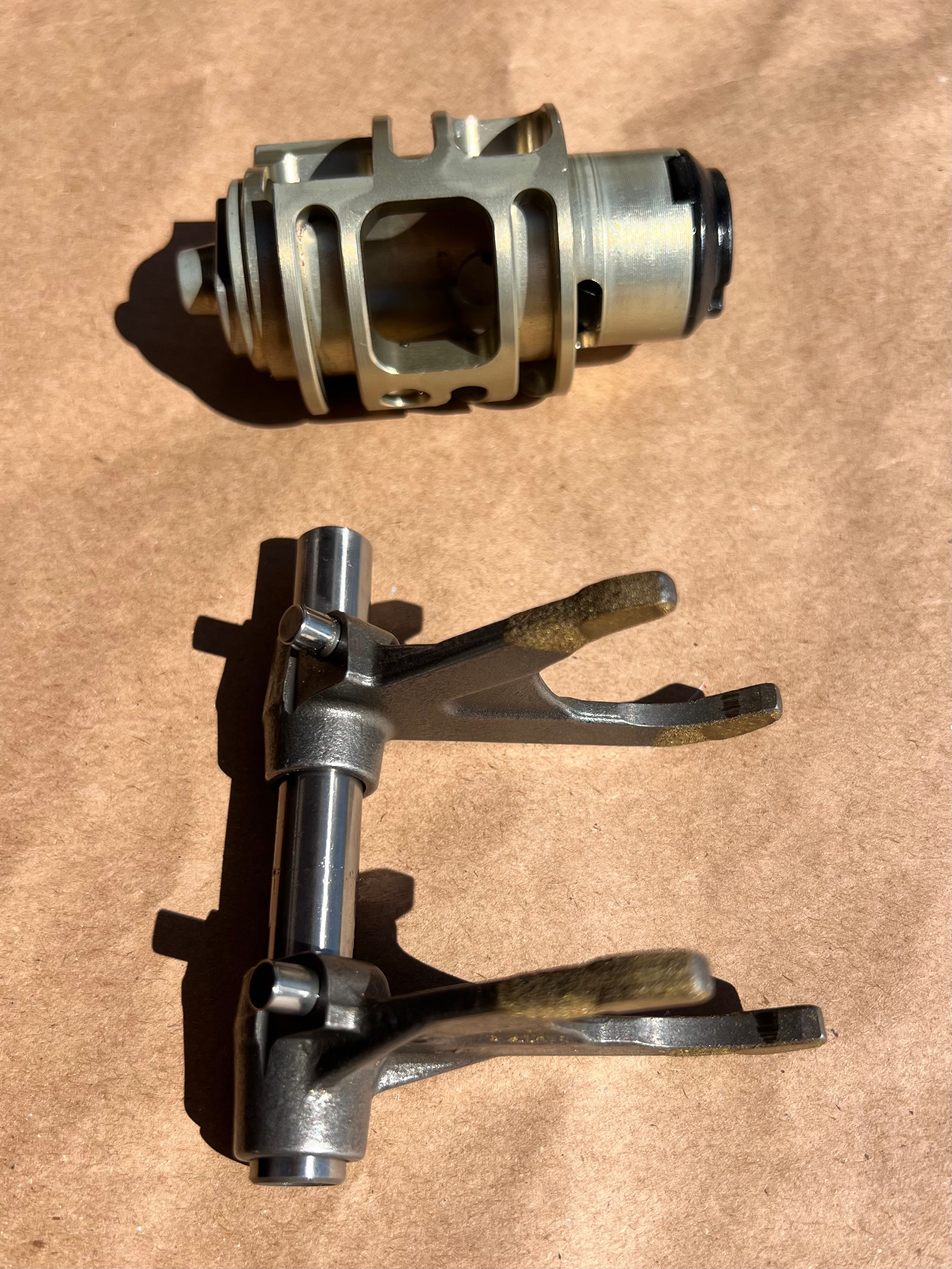 Horquilla eje y selector KTM (usado)