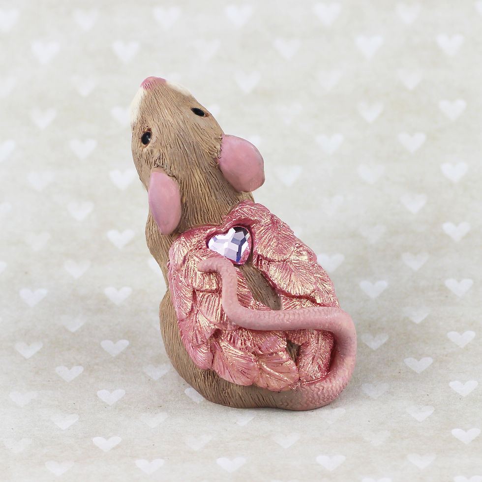 Thumbnail: Pet Rat Ornament - Angelina