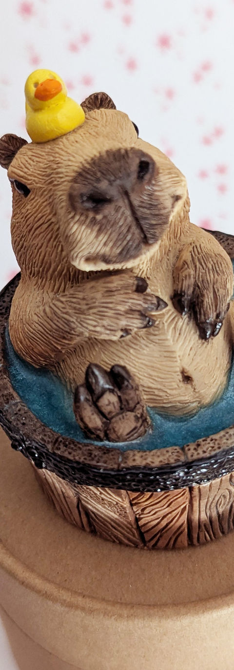 Capybara sculpture