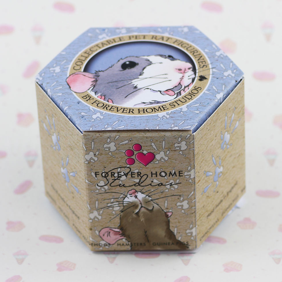 Thumbnail: Pet Rat Ornament - Angelina