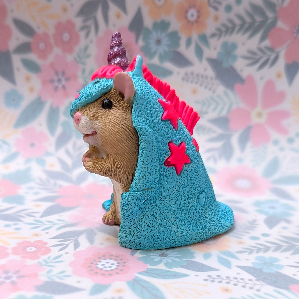 Thumbnail: Paint your own - Hamster Unicorn