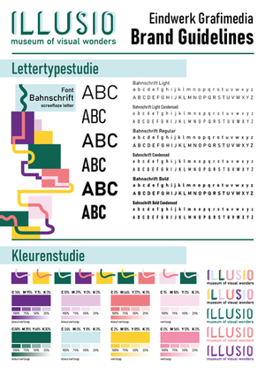Voorstudie lettertypes en kleuren