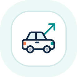 Ikona organizacji transportu