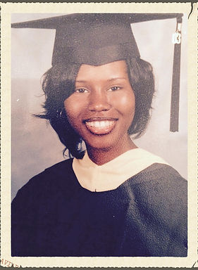 Tracey, was the first youth in the family to go to college and complete her Masters