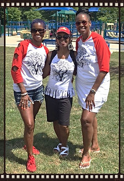 Sayida Hafiz & her daughters Zainab & Atiyya at the Reunion Picnic