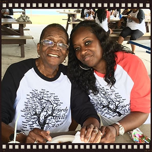 Edna Mae and daughter Zenia, 2016