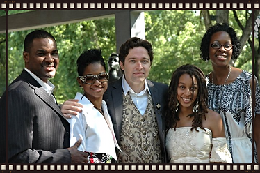 Amira, Husband James & sisters & brother