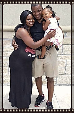 Rahman and youngest daughter Alexis Abdul-Hafiz with grand daughter, Amirah Torres (5 yrs) 2016