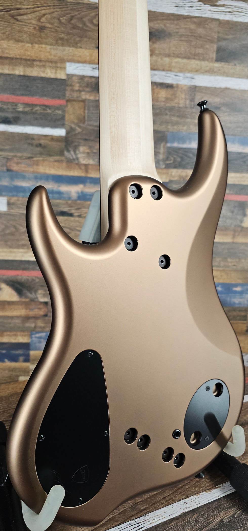 Thumbnail: Dingwall Z3 6-string - Matte Coco Gold Metallic - Ebony fretboard - Ghost Blocks