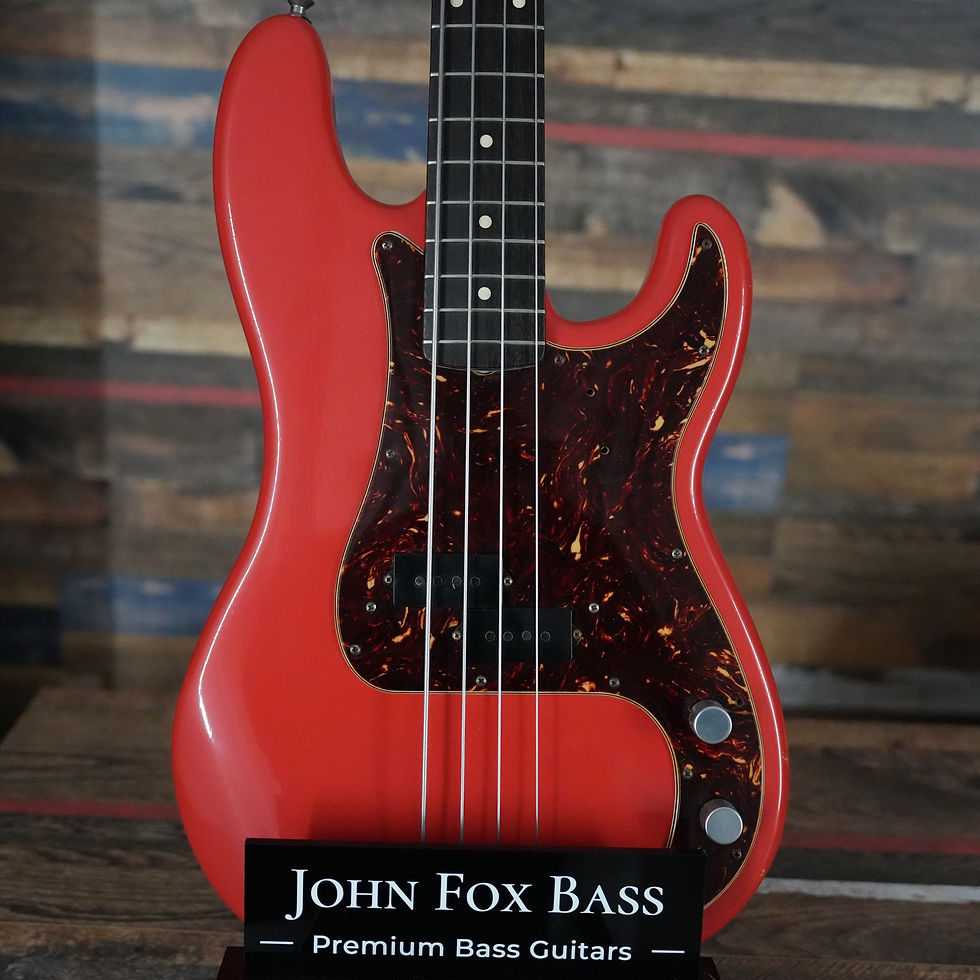 Fender Custom Shop '62 Relic Pino Palladino Precision - Fiesta Red