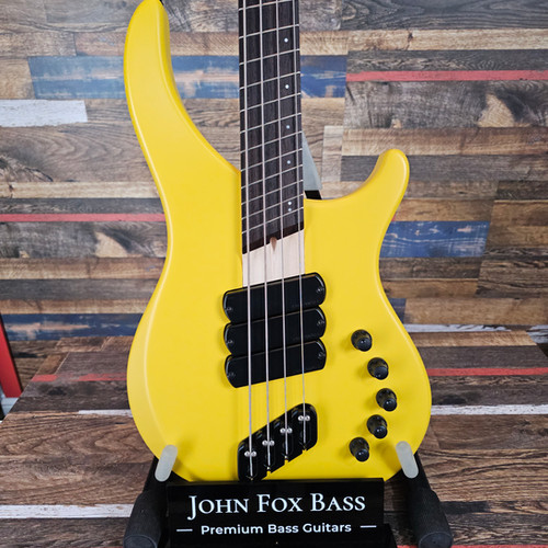 Dingwall ABZ 4-string Ferrari Yellow - Neve Preamp - Certified Pre