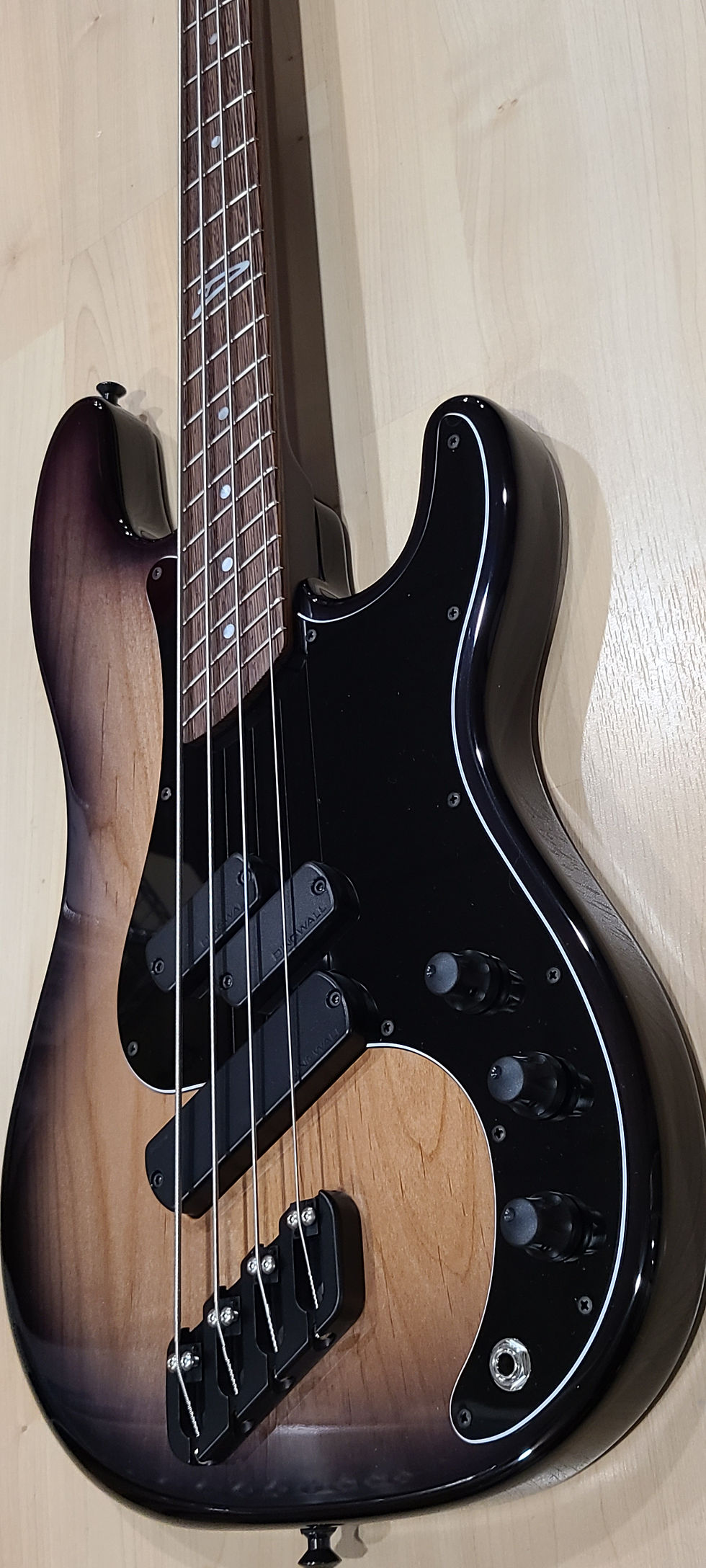 Thumbnail: Dingwall Super P/J 4-string - Natural to Blackburst